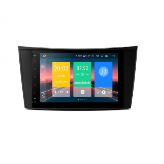 Навигация двоен дин за Mercedes-Benz W211, W219 CLS IN80M211EL GPS, ANDROID 10, WiFi, 8 инча