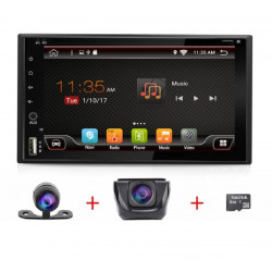 8-ЯДРЕНА УНИВЕРСАЛНА НАВИГАЦИЯ ДВОЕН ДИН 70Z7150H + DVR + GPS Android 10