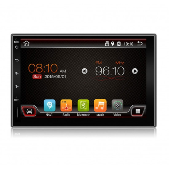 8-ЯДРЕНА УНИВЕРСАЛНА ДВОЕН ДИН НАВИГАЦИЯ ЗА КОЛА 70Z4110H GPS Android 10, 7"