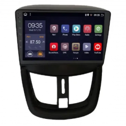 ATZ 4-ядрена навигация двоен дин за Peugeot 207, RDS, Android 9.1, 9 инча, 1GB 16GB ROM