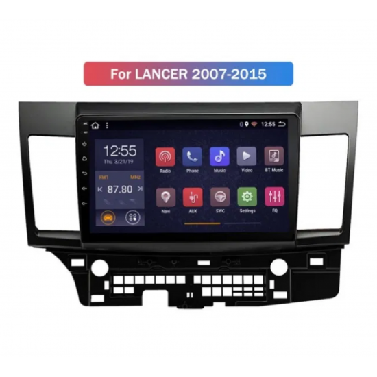 ATZ 4-ядрена GPS навигация за Mitsubishi Lancer, Android 9, RAM 2GB, 16GB