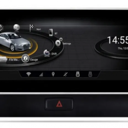 4-ядрена навигация двоен дин ATZ за Audi Q5 Android 10, RAM 2GB, 32GB