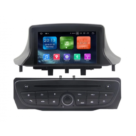 8-ядрена GPS навигация ATZ за Renault Megane 3, Android 10, RAM 4GB, 32GB