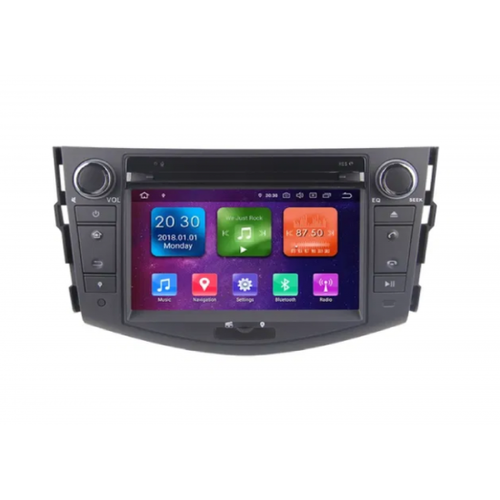 4-ядрена ATZ мултимедийна навигация за Toyota RAV4, Android 10, 2GB RAM, 16GB