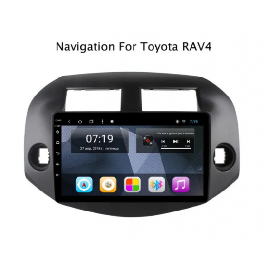 8-ядрена GPS навигация ATZ за Toyota RAV4, Android 10, 4GB RAM, 64GB