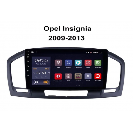 4-ядрена мултимедийна навигация ATZ за Opel Insignia, Android 9.1, 1GB RAM, 16GB