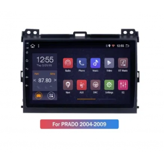 4-ядрена Навигация ATZ за Toyota Land Cruiser, Android 10, 2GB RAM, 16GB