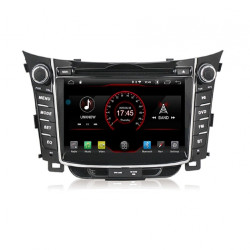 Навигация двоен дин за HYUNDAI I30 (11-15) с Android 10 HY7010H GPS, WiFi, DVD 7 инча
