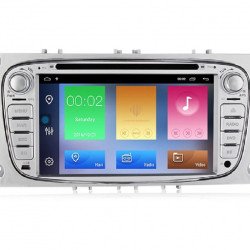 Мултимейна навигация двоен дин за Ford F4402H, ANDROID 10, DVD, 7 инча