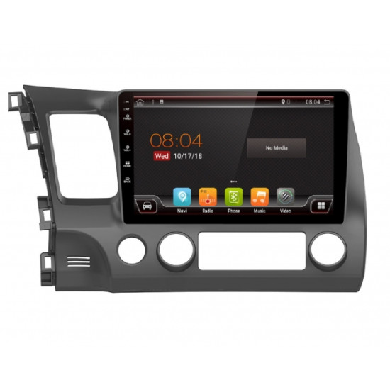 Навигация двоен дин за Honda Civic H51D0H, ANDROID 10, DVD, 10.1 инча