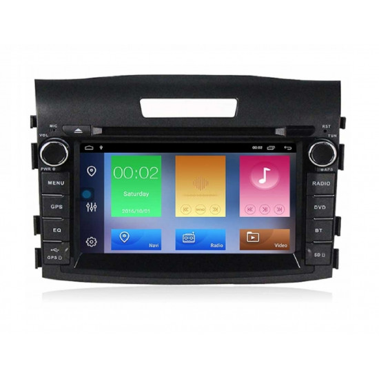 Мултимедия двоен дин за Honda CR-V H4000H, ANDROID 10, DVD, 7 инча