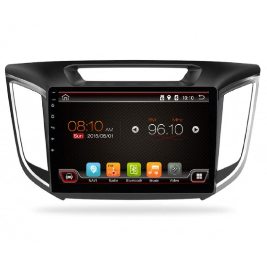 Двоен дин навигация за HYUNDAI IX25 HY5702H, ANDROID 10, 10.1 инча