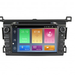 Мултимедийна навигация двоен дин за Toyota RAV4 T1015H, ANDROID 10, DVD, 7 инча