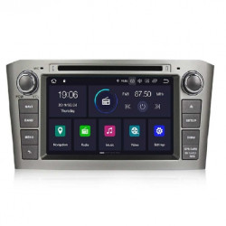 Двоен дин мултимедийна навигация за Toyota Avensis T4317H, ANDROID 10, 7 инча