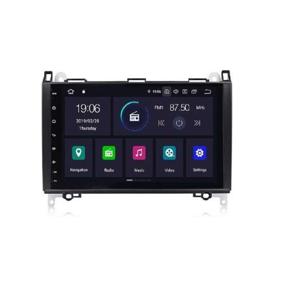 Навигация двоен дин за Mercedes W169, W245 M9971H, ANDROID 10, DVD, 9 инча