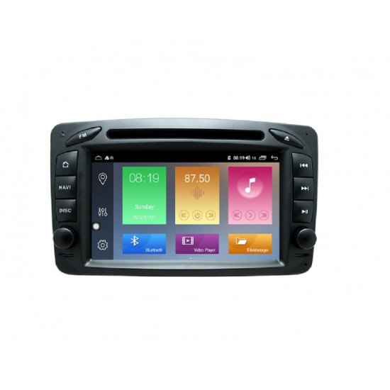 Мултимедийна навигация за Mercedes W203, W463, VITO, VANEO, VIANO M7800H, ANDROID 10, DVD, 7 инча