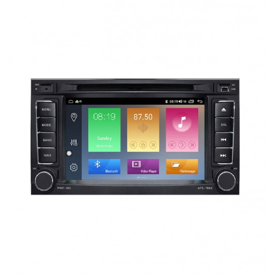 Двоен дин навигация за VW Touareg W7301H, ANDROID 10, DVD