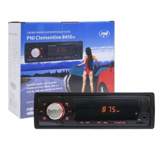 Аудио MP3 плеър PNI Clementine 8450BT SD, USB, RCA, Bluetooth
