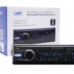 Аудио плеър PNI Clementine 8524BT за кола и камион с SD, 12V-24V, 4x45W