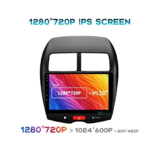 4-ядрена GPS навигация ATZ за Mitsubishi ASX, Android 10, RAM 2GB, 16GB