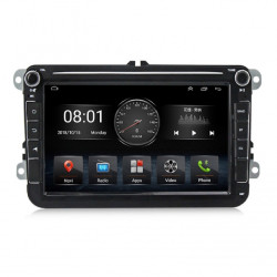 Навигация двоен дин за VW PASSAT, SHARAN, GOLF VW1000H, ANDROID 10, RAM 1GB, 8 инча