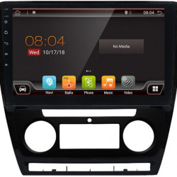 Навигация двоен дин за SKODA OCTAVIA (07-13) с Android 10 SK52D0 GPS, WiFi, 10.1 инча