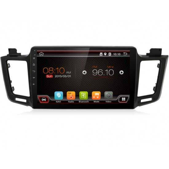Навигация двоен дин за TOYOTA RAV4 (13-18) с Android 10 T5350H GPS, WiFi, DVD, 10.1 инча