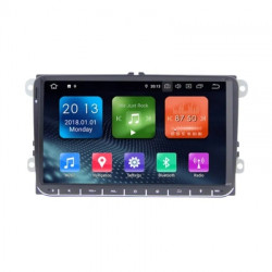 4-ядрена навигация двоен дин за VW Golf, Jetta, Passat ATZRNS510, GPS, RAM 2GB, ANDROID 10, 9 инча