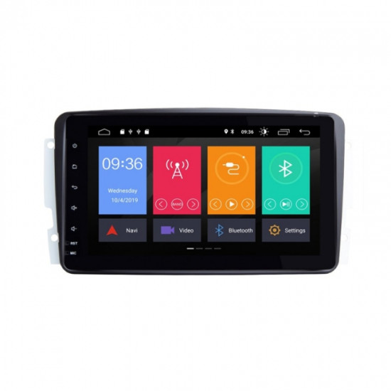 4-ядрена мултимедийна навигация ATZ за Mercedes W209, GPS, 2GB, ANDROID 10, 8 инча