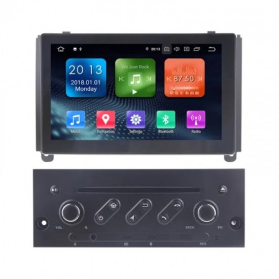 ATZ Мултимедия с навигация за PEUGEOT 407 - 04-10, 7'', Android 10