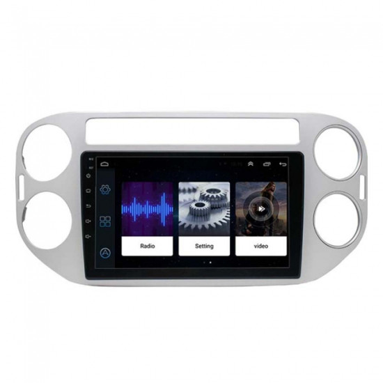 Двоен дин навигация за VW Tiguan, TIGMTK8227A, Android 10, 1GB, 9 инча