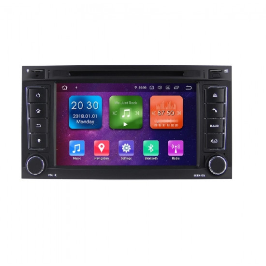 8-ядрена навигация двоен дин ATZ за VW Tuareg / Multivan T5, Android 10.1