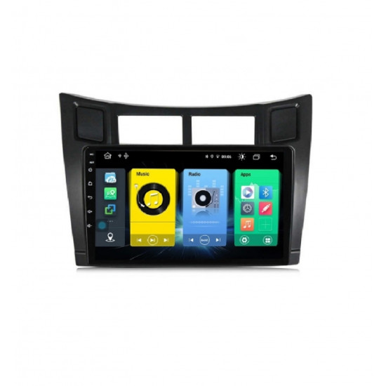 GPS навигация двоен дин за Toyota Yaris (2005-2012) GPS, 1GB, ANDROID 10, 9 инча