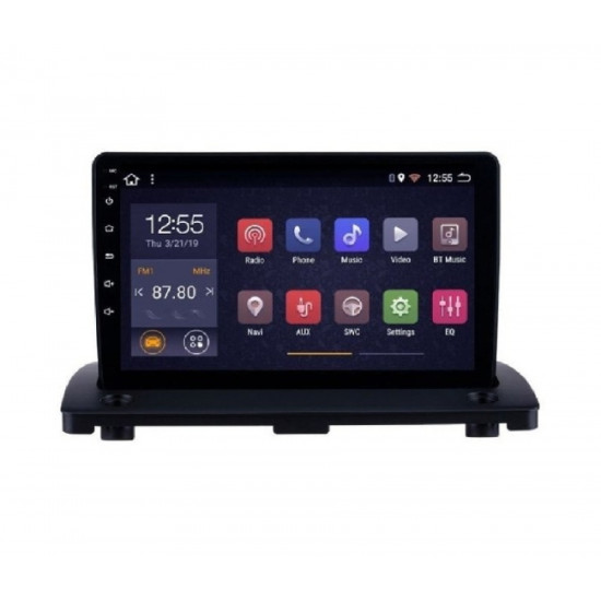 8-ядрена GPS навигация двоен дин ATZ за Volvo XC90, GPS, 2GB, ANDROID 10, 9 инча