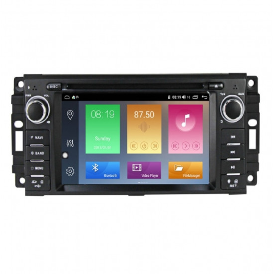 Мултимедийна навигация двоен дин за JEEP, Cherokee,Compass 2GB, ANDROID 10, 6.2 инча