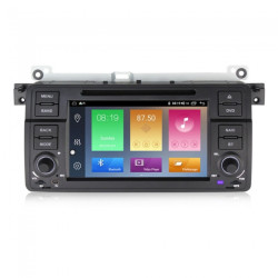 Навигация двоен дин за BMW E46 (98-06) с Android 10 BM7460H GPS, WiFi, DVD 7 инча