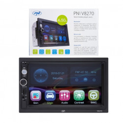 Универсална мултимедийна навигация двоен дин PNI V8270, MP5 GPS, Bluetooth, 7 инча