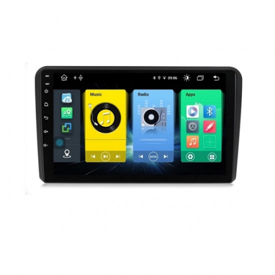 Двоен дин навигация за AUDI A3 (02-11) AU0F23H, 9 инча, ANDROID 10