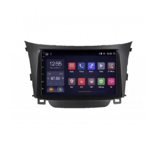 4-ядрена навигация двоен дин ATZ за HYUNDAI I30 ELANTRA, GPS, 4GB, ANDROID 10