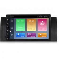 Навигация двоен дин за BMW E39, E53, E38 (BM4440H) с ANDROID 10, 9 инча, Wi-Fi