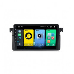 Навигация двоен дин за BMW E46 (BMB0F01H), 9 инча, ANDROID 11, Wi-Fi