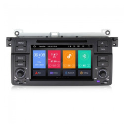 Навигация двоен дин за BMW E46 (BM7499H) ANDROID 11, 4GB RAM, 7 инча, Wi-Fi