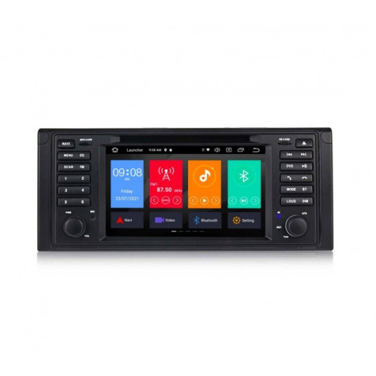 Двоен дин мултимедия за BMW E39 (BM1032H)  с ANDROID 11, 4GB RAM, 7 инча, Wi-Fi