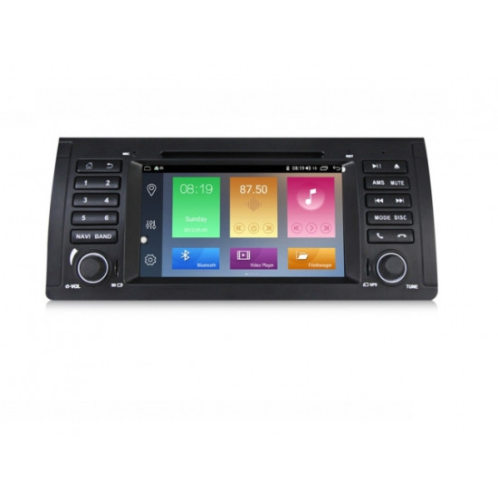 Мултимедийна навигация за BMW E39, E53, E38, (BM4438ZLH) ANDROID 10, 7 инча