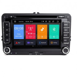 Двоен дин навигация за Passat B7, Polo, Scirocco (VW4200H) ANDROID 11, 7 инча, Wi-Fi