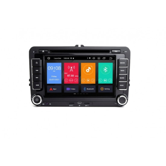 Двоен дин навигация за Passat B7, Polo, Scirocco (VW4200H) ANDROID 11, 7 инча, Wi-Fi