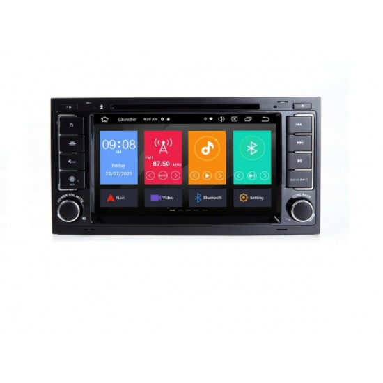 Двоен дин навигация за VW Touareg, Caravelle, Transporter (VW1055H) ANDROID 11, 7 инча, Wi-Fi