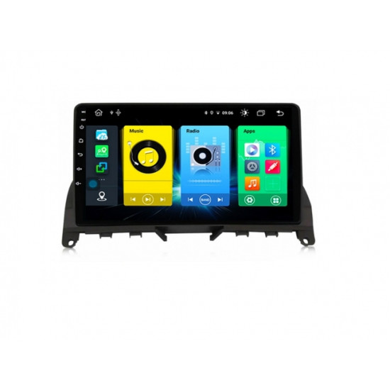 Мултимедийна навигация за MERCEDES W204 (M0F2026H) ANDROID 11, 9 инча, Wi-Fi