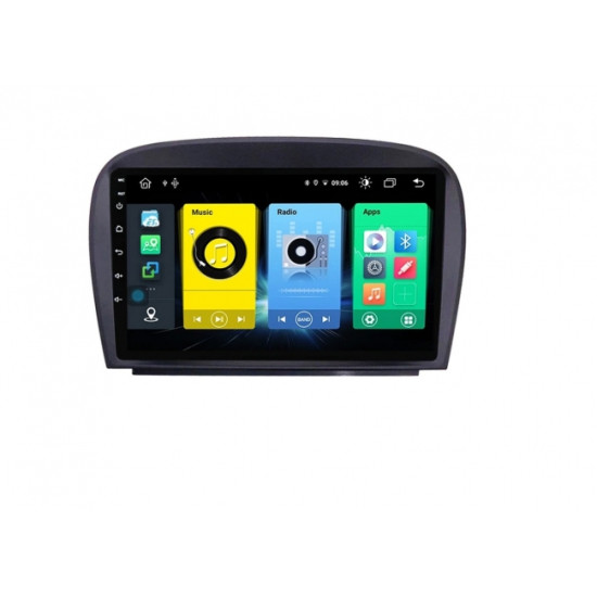 Двоен дин навигация за MERCEDES R230 (M0F23H) ANDROID 11, 9 инча, Wi-Fi