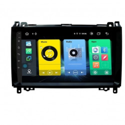 Двоен дин навигация за MERCEDES W169, W245 (M0F08H) ADNROID 11, 9 инча, Wi-Fi